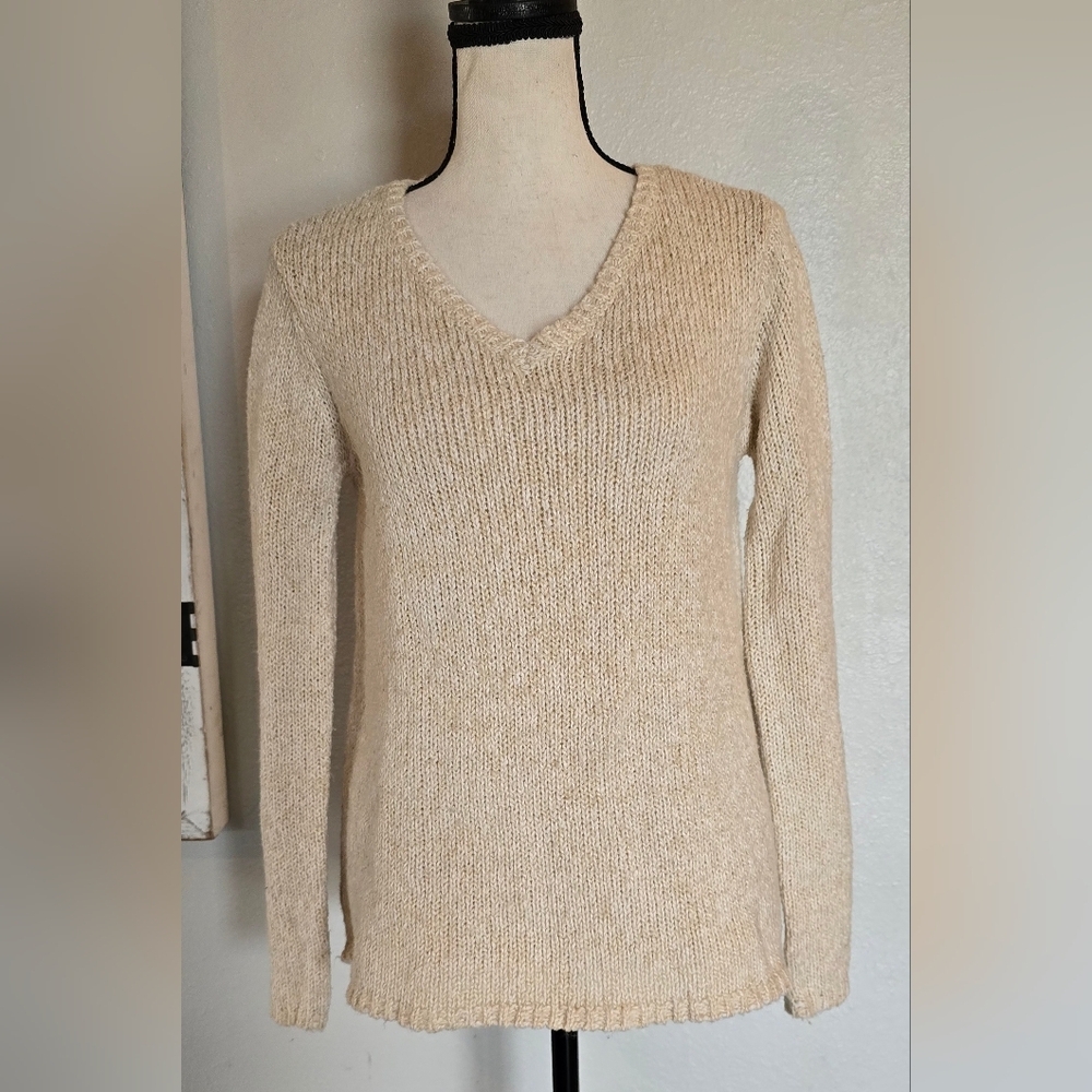 Cream knit sweater Matilda Jane